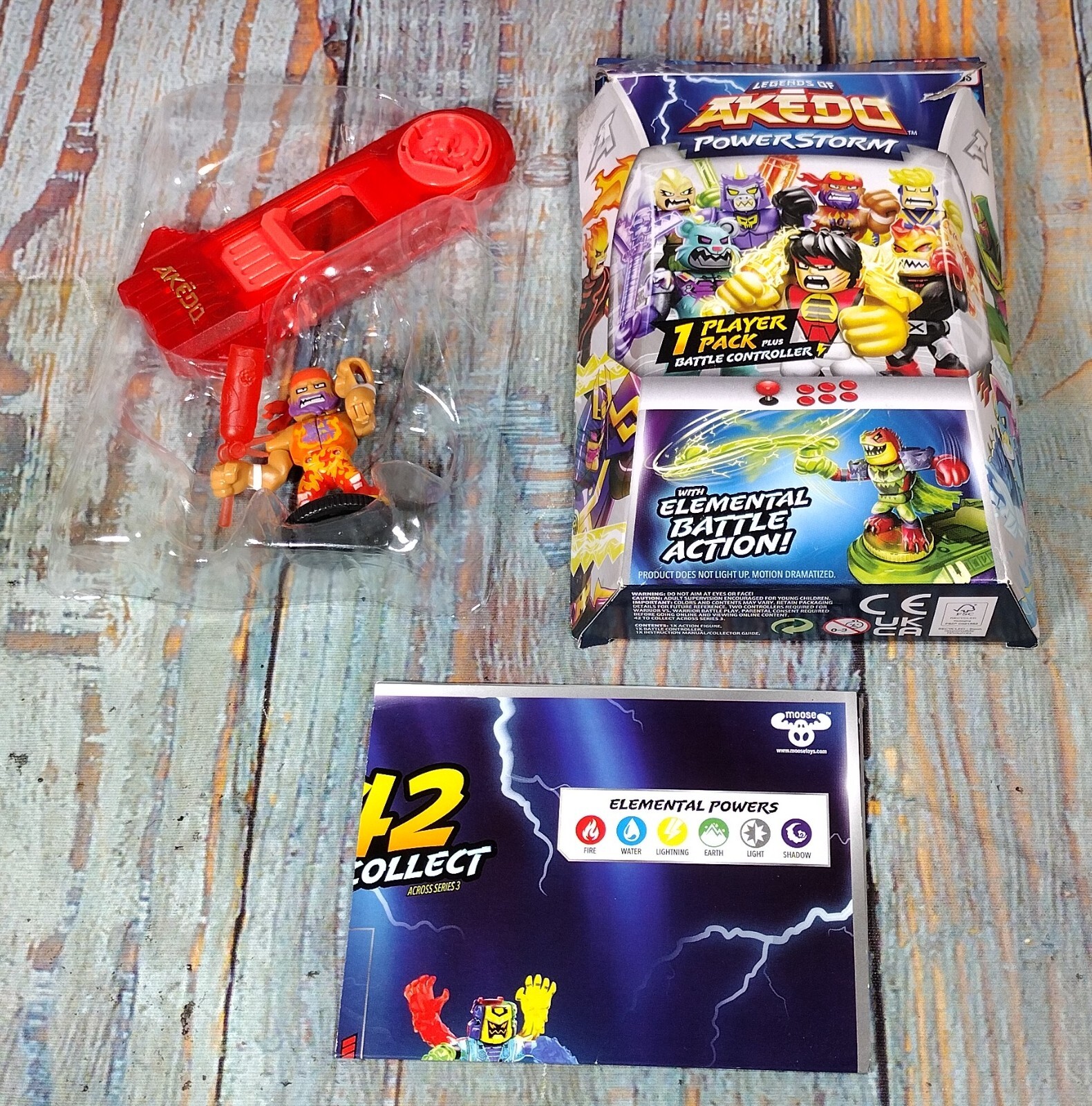 Legends of Akedo Power Storm OPEN BOX - Red Player | eBay