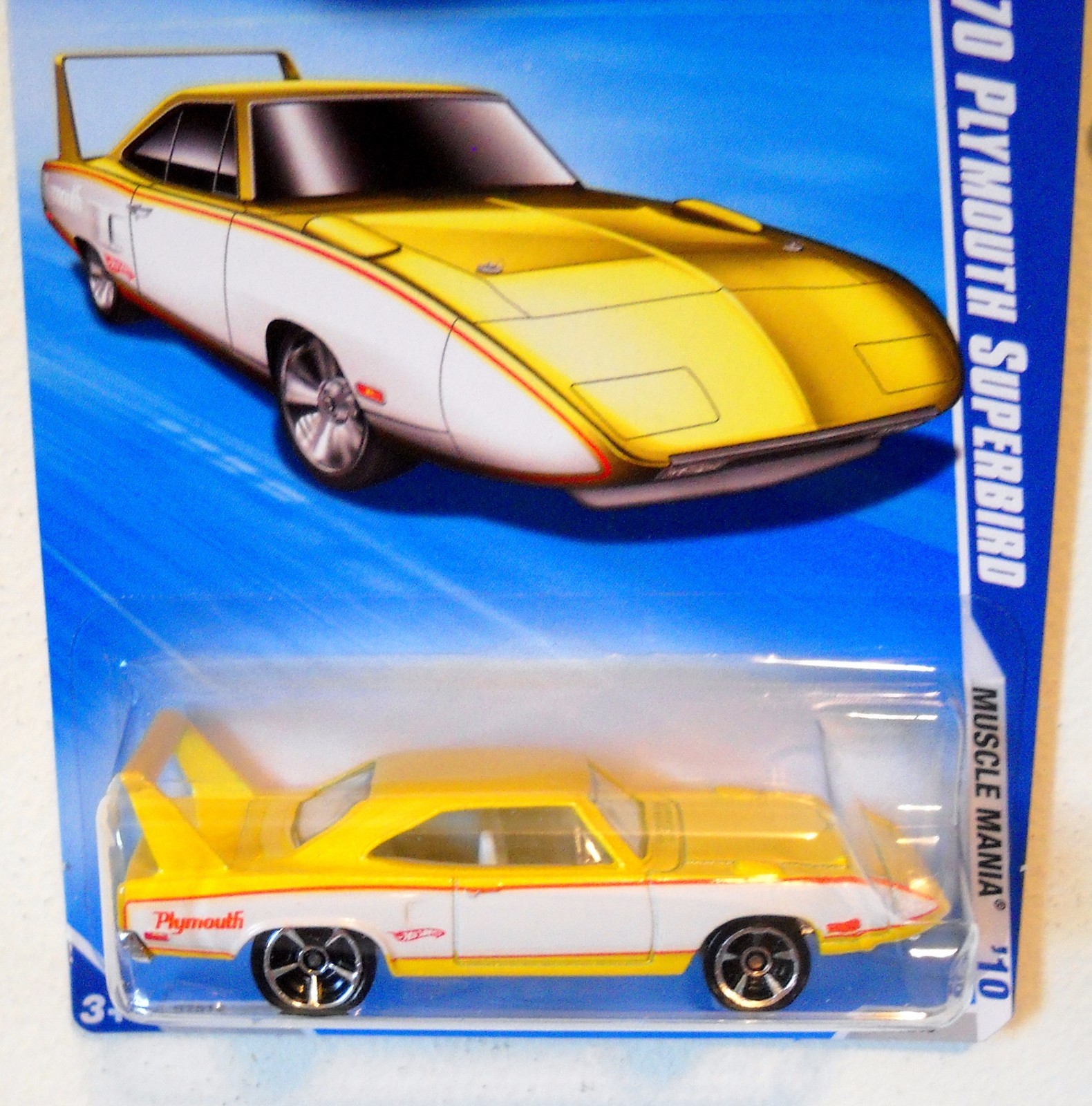 AMERICAN MUSCLE SUPERBIRD 限定1/2502台 2010 Hot Wheels MUSCLE MANIA #87 ∞ '70 PLYMOUTH SUPERBIRD