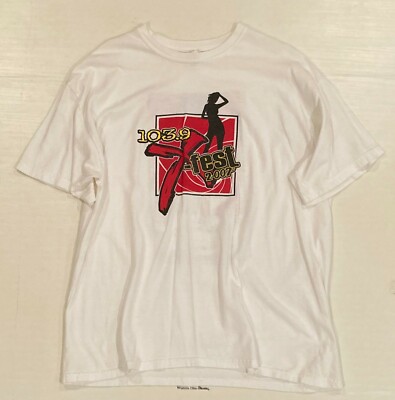 Co-Existence Tシャツ Men's X-Fest 2007 Dayton Ohio Short Sleeve T-Shirt XL USED