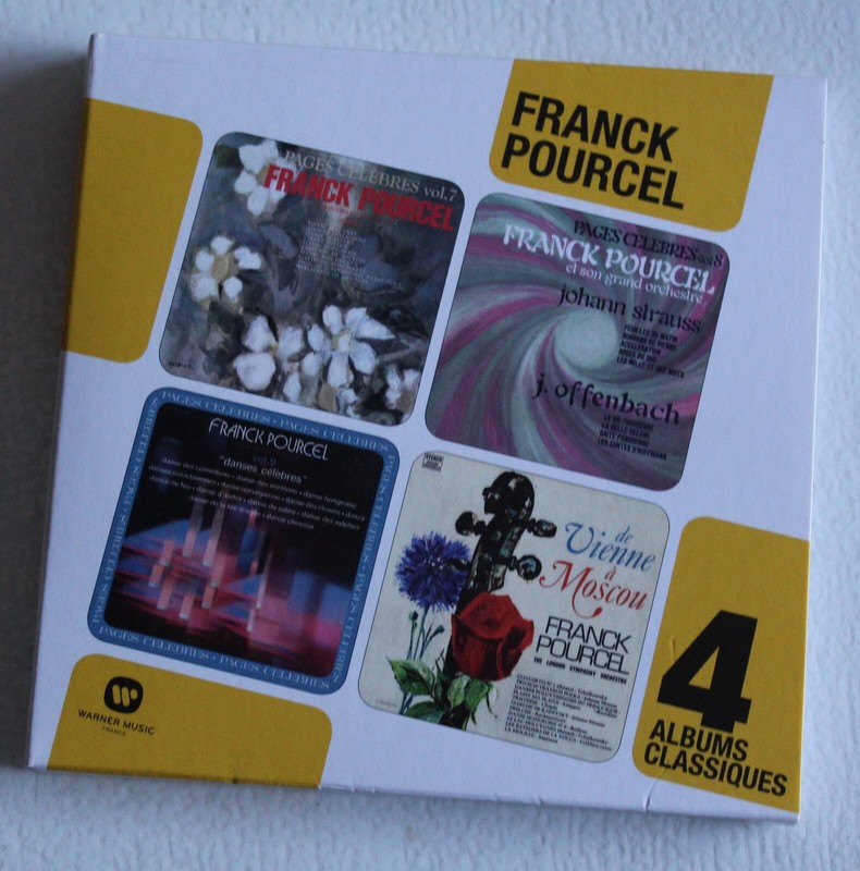 Franck Pourcel, 4 Albums Classiques, 4 Cd