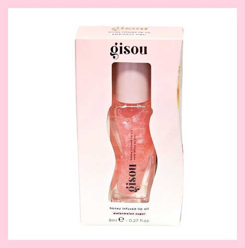 リップグロス Gisou Honey Infused LipOil Watermelon Gisou Honey Infused Hydrating Lip Oil in WATERMELON SUGAR