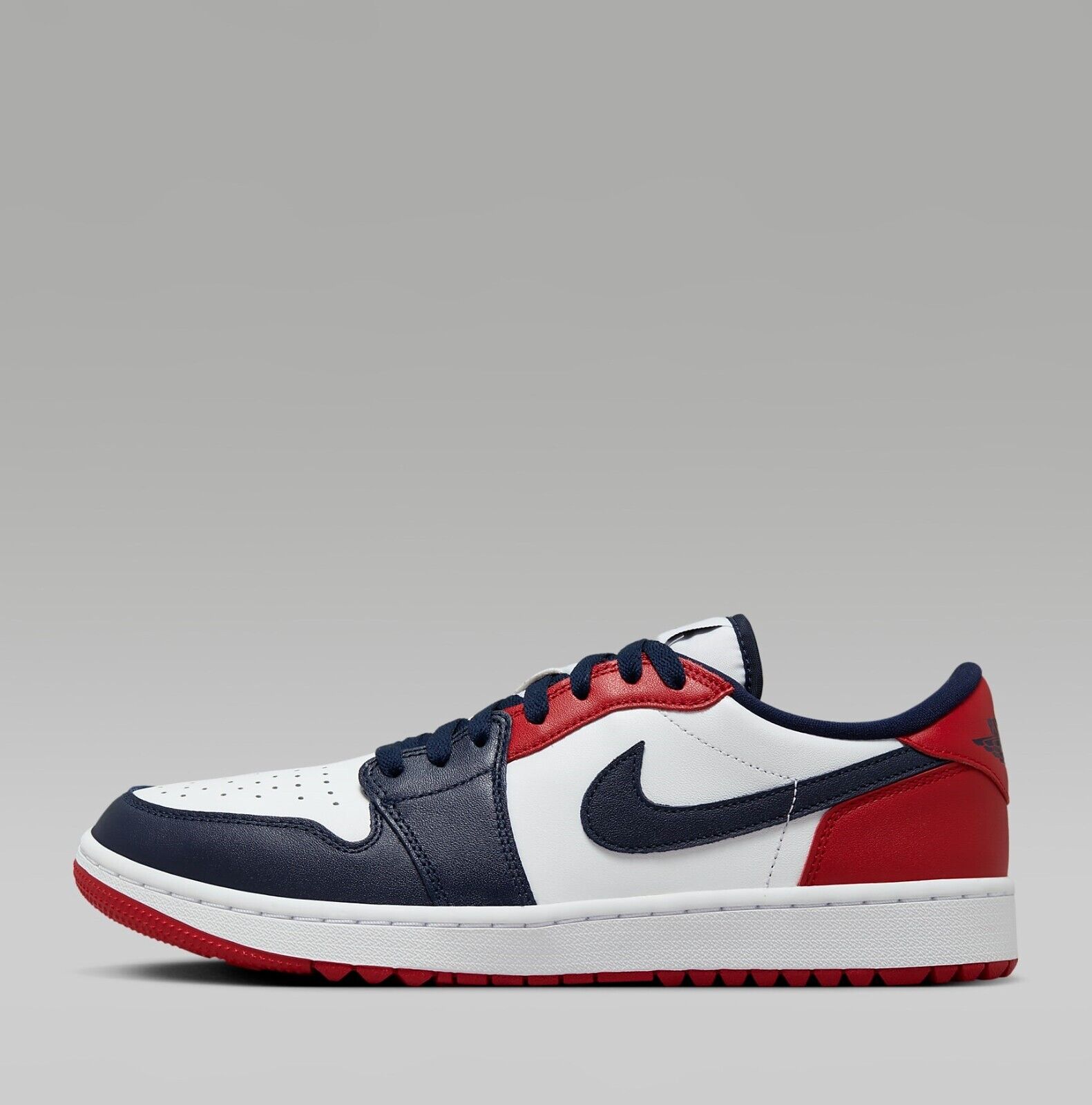 Nike Air Jordan 1 Low G Golf Shoes White/Varsity Red Nike Air Jordan 1 Low G Golf Shoes White/Varsity Red