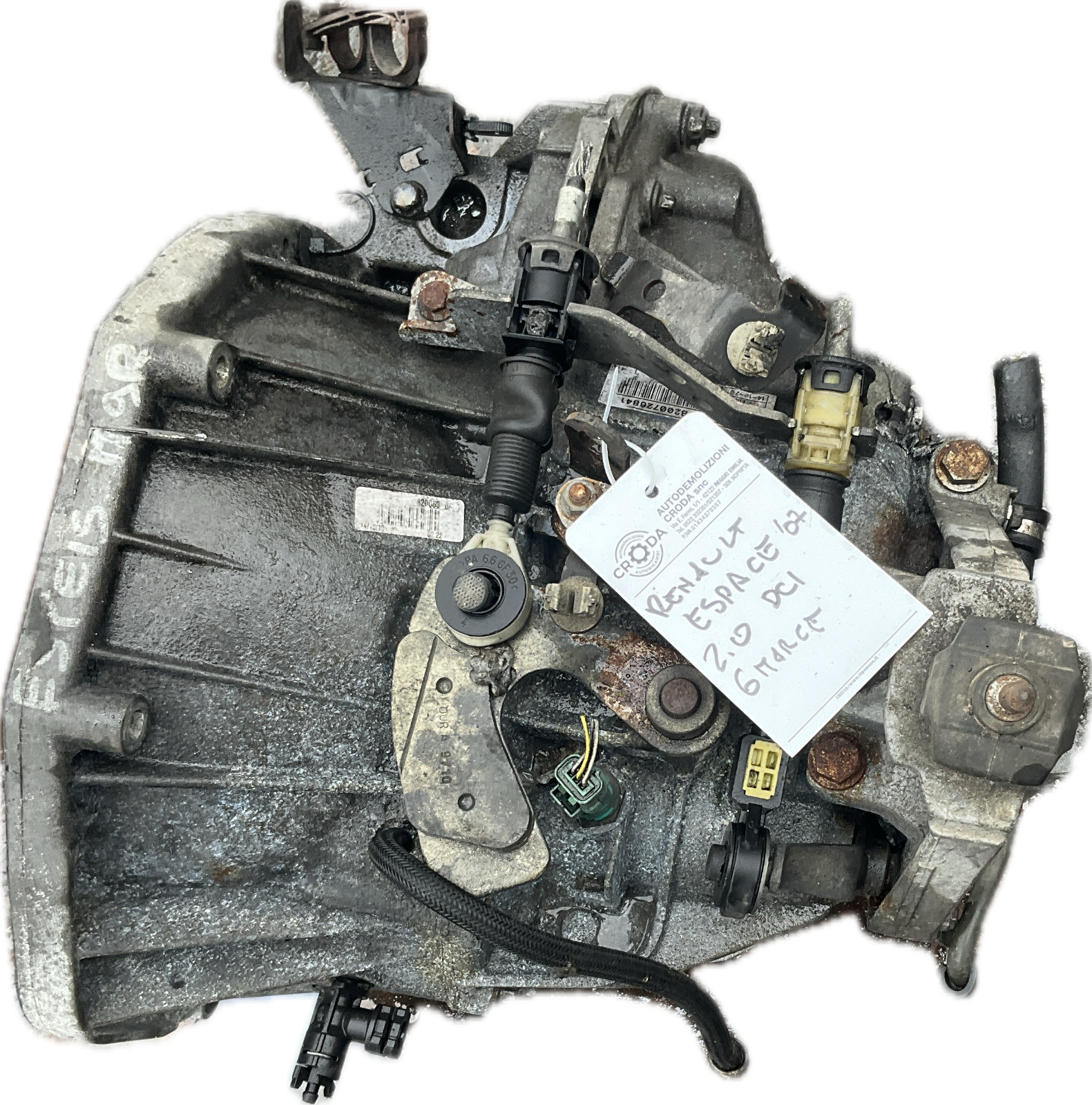 Cambio manuale per modello RENAULT ESPACE 2007 2.0DCI diesel 6 marce ricambio