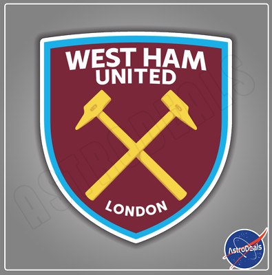 West Ham United F.C. World Soccer Football Logo Sticker Decal *Size: 3''-12''*
