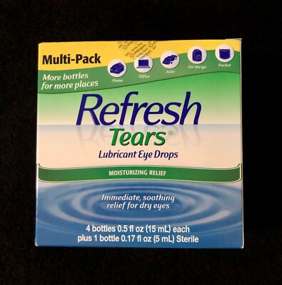 Refresh Tears Lubricant Eye Drops FREE SHIPPING