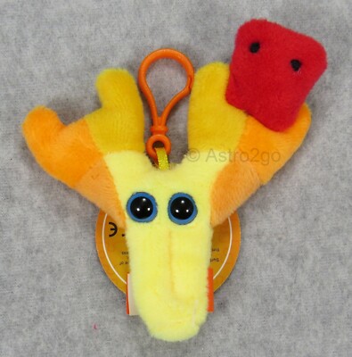 GIANT MICROBES-ANTIBODY KEY CHAIN-Stuffed Plush Immunoglobulin Proteins Bacteria