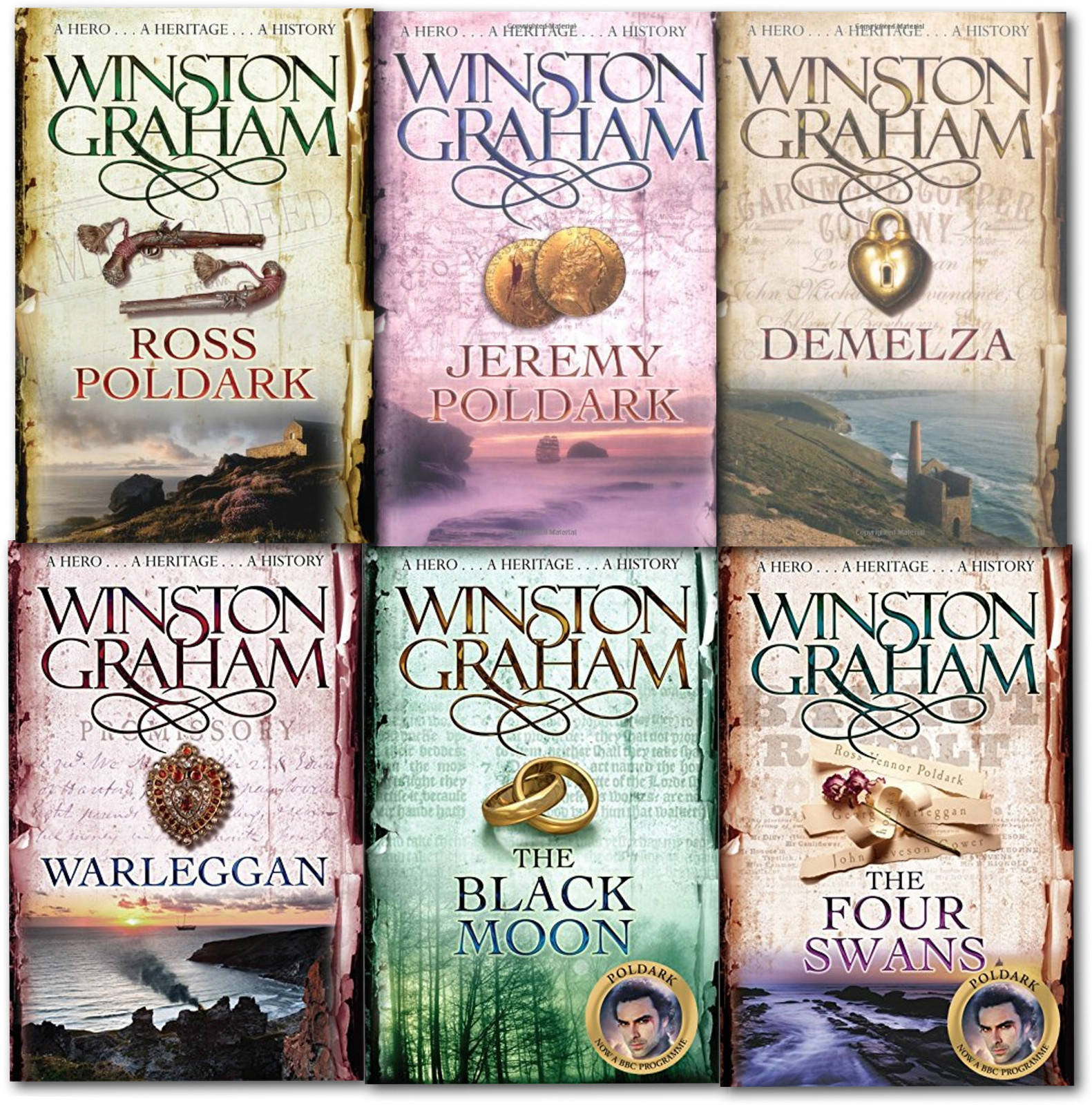 Poldark Livre En Francais Tome 12 Winston Graham Poldark Series 12 Books Collection Set 1-12 Novel of