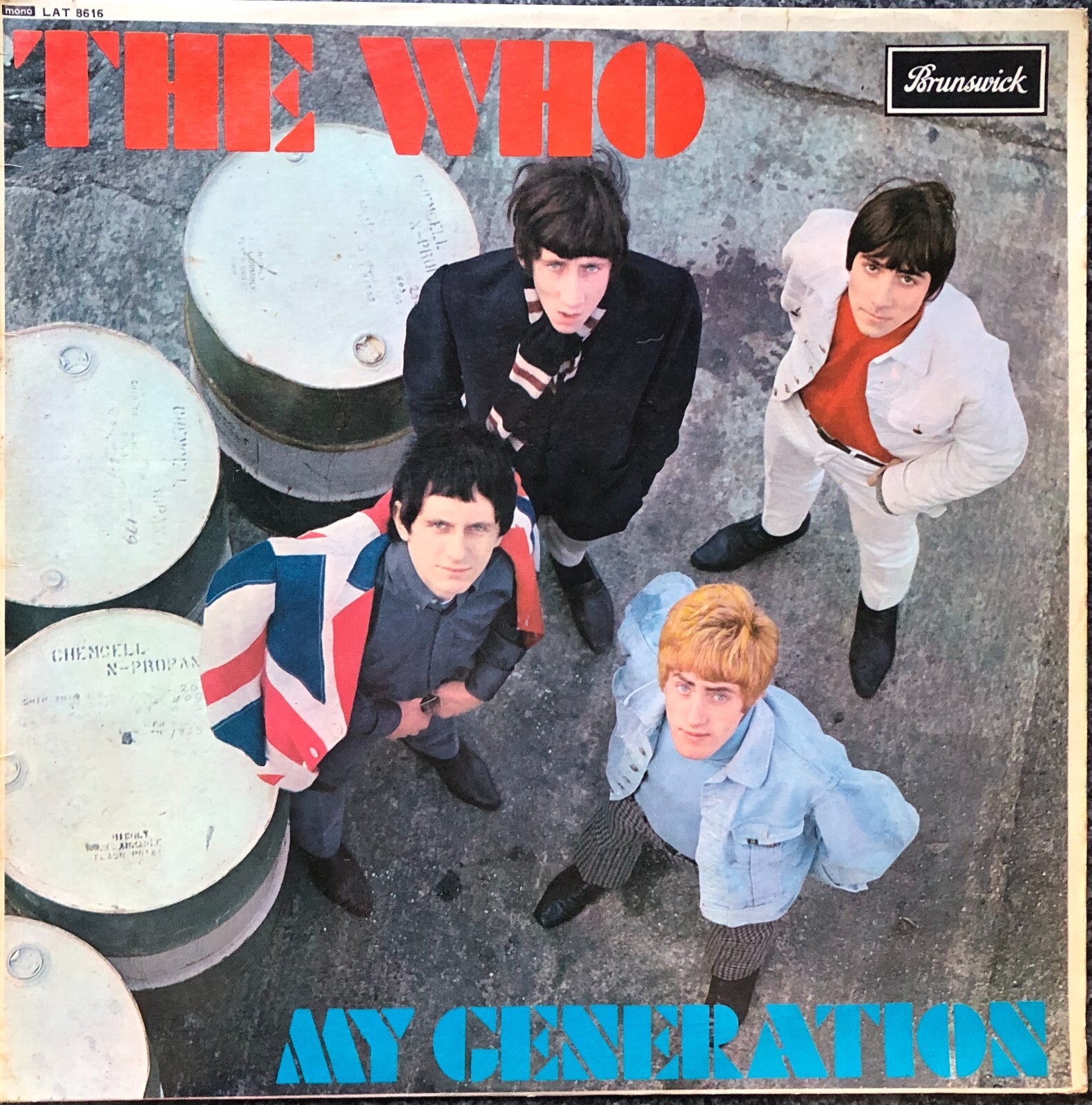 ７インチ★WHO★My Generation UK Brunswick オリジナ The Who My Generation 1965 Uk Brunswick Vinyl Lp Alt 8616 Ex