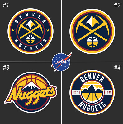 Denver Nuggets Basketball Team Logo NBA Sticker Decal Vinyl *Size: 3''-12''*