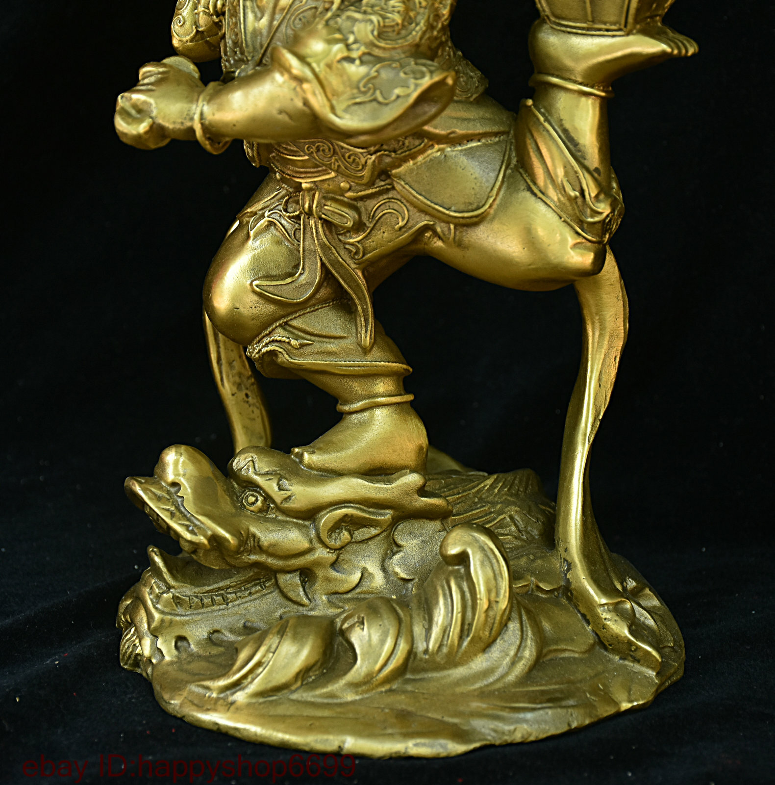 Collect China Brass Copper Myth Kui Xing Kuixing point