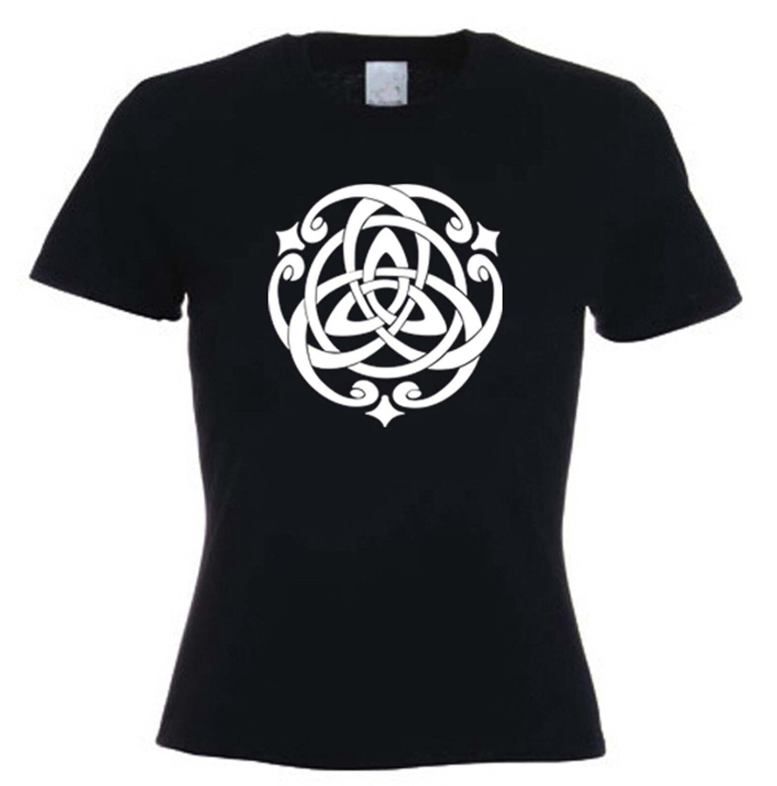Pagan Druid Wicca Goth Gothic T-Shirt Choice Of Colours CELTIC KNOT HOODY