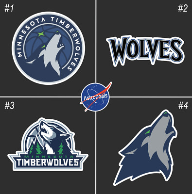 Minnesota Timberwolves Basketball Team Logo NBA Sticker Decal Vinyl *Sz: 3''-12''*