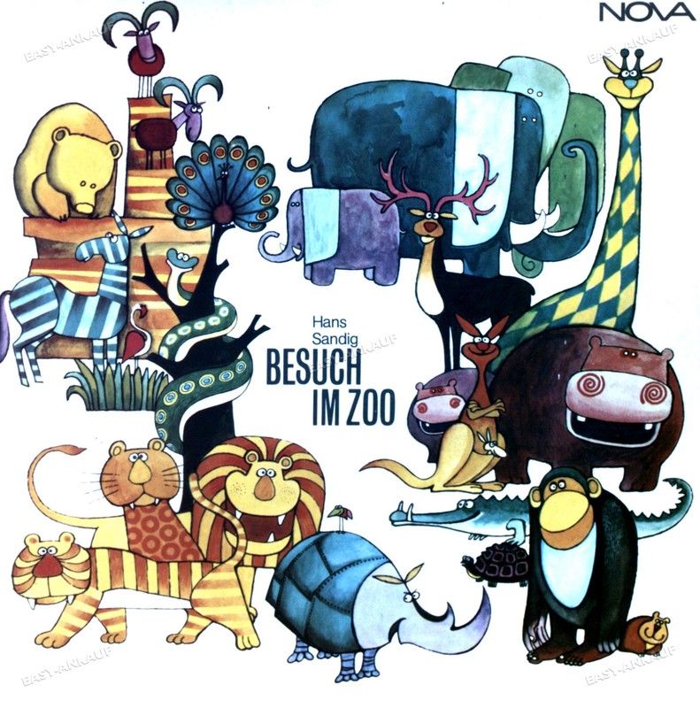 Hans Sandig - Besuch Im Zoo Lp (Vg+/Vg) .