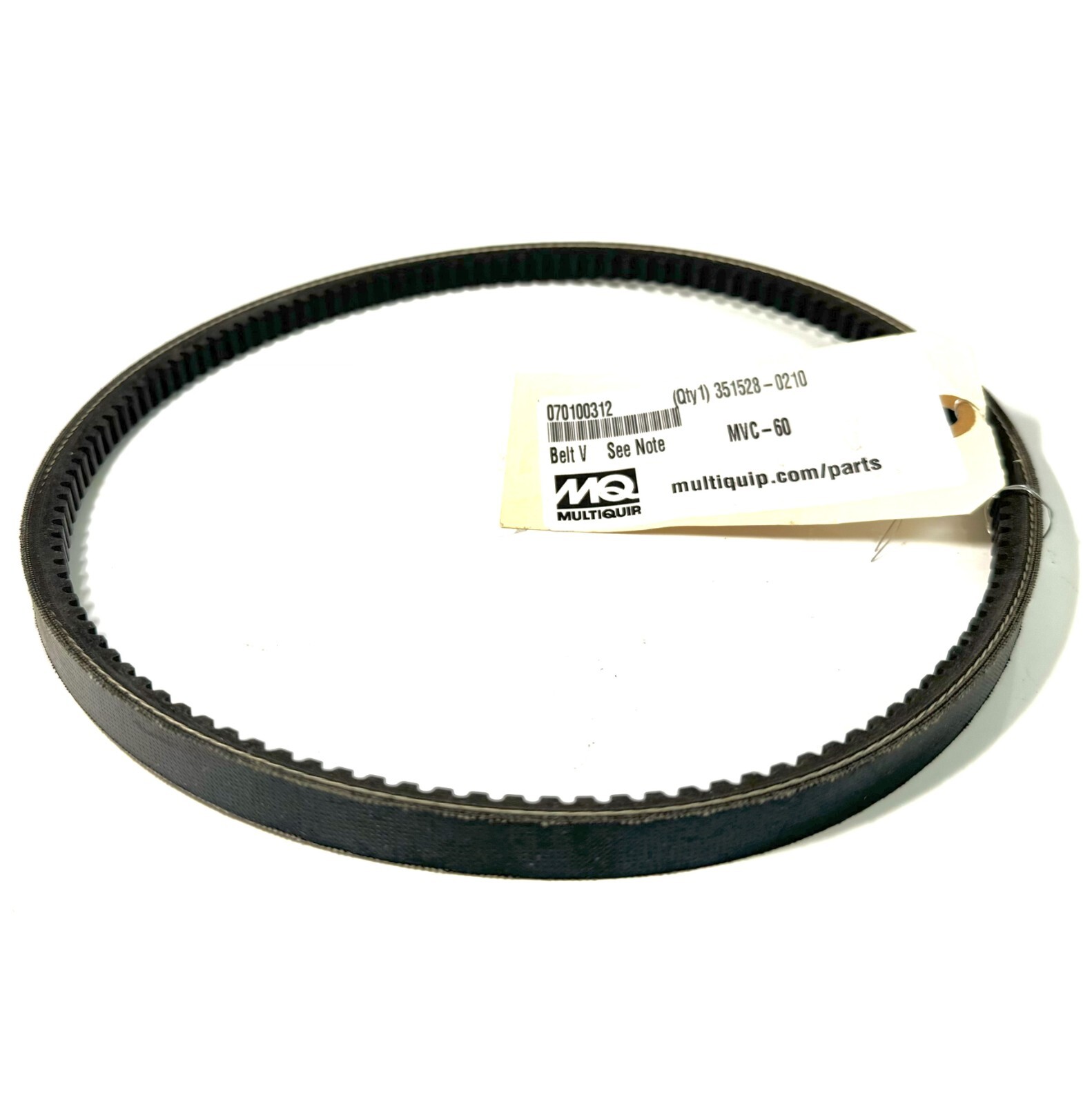 Multiquip Mikasa V-Belt MVC64 MVC70 MVC80 MVC82 Plate