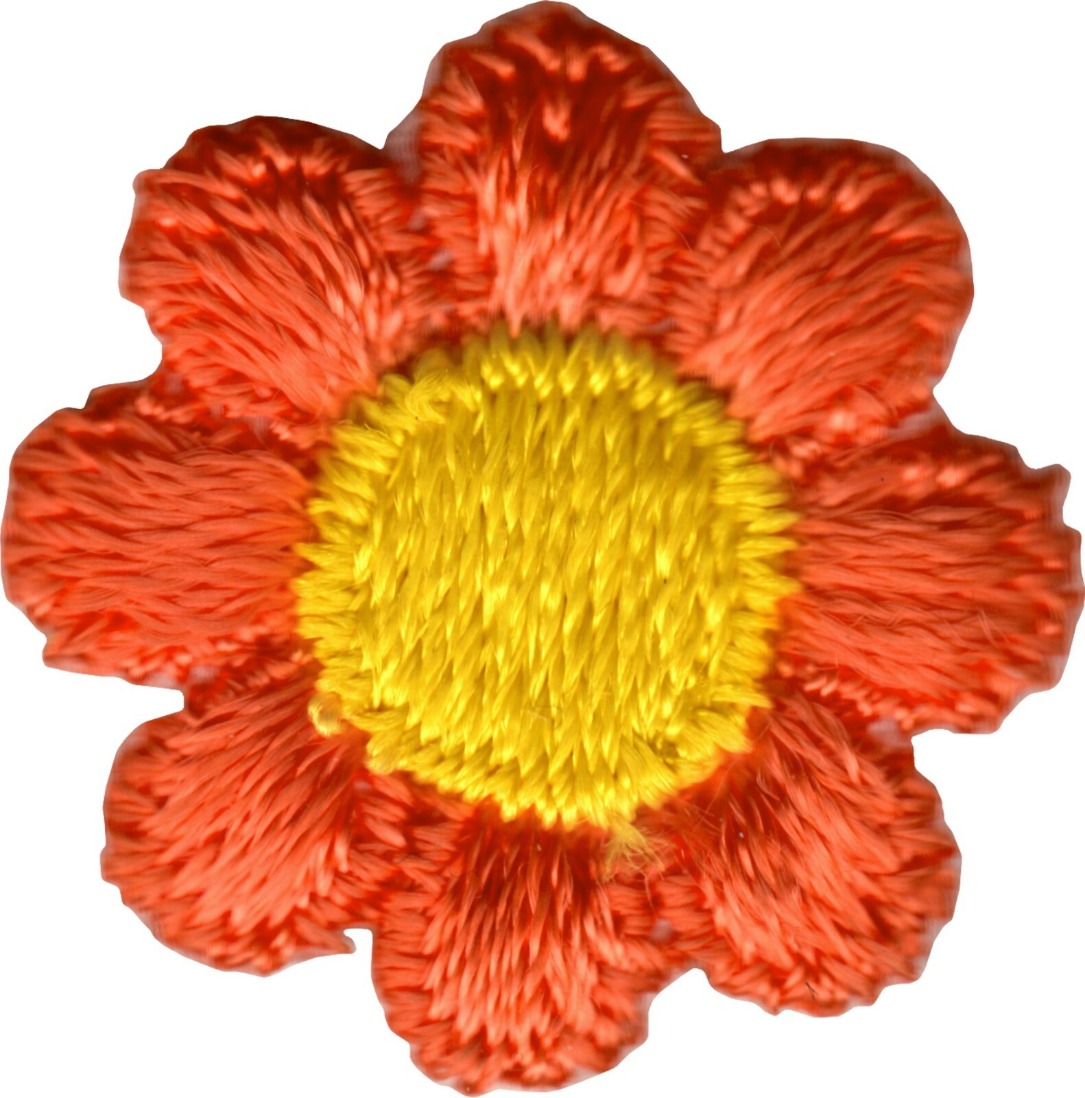 デイジー♥️ Patch - Daisy Orange & Yellow Flower Hippie 60s 1