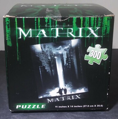 Loot Crate Exclusive Cardinal The Matrix Movie Jigsaw Puzzle 300 Pieces