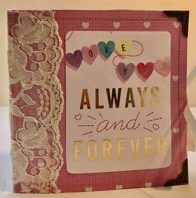 Junk Journal Handmade  Notebook Valentine