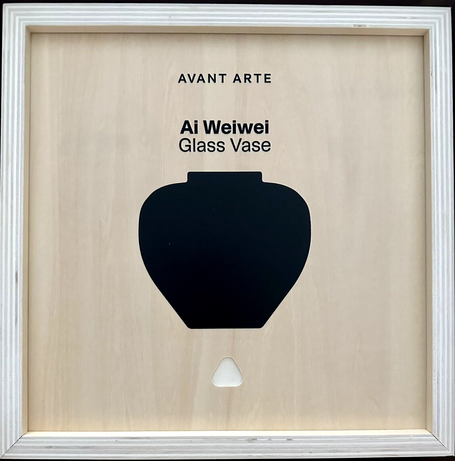 Ai Weiwei Coca-Cola Glass Vase Sculpture Limited Edition 300 signed