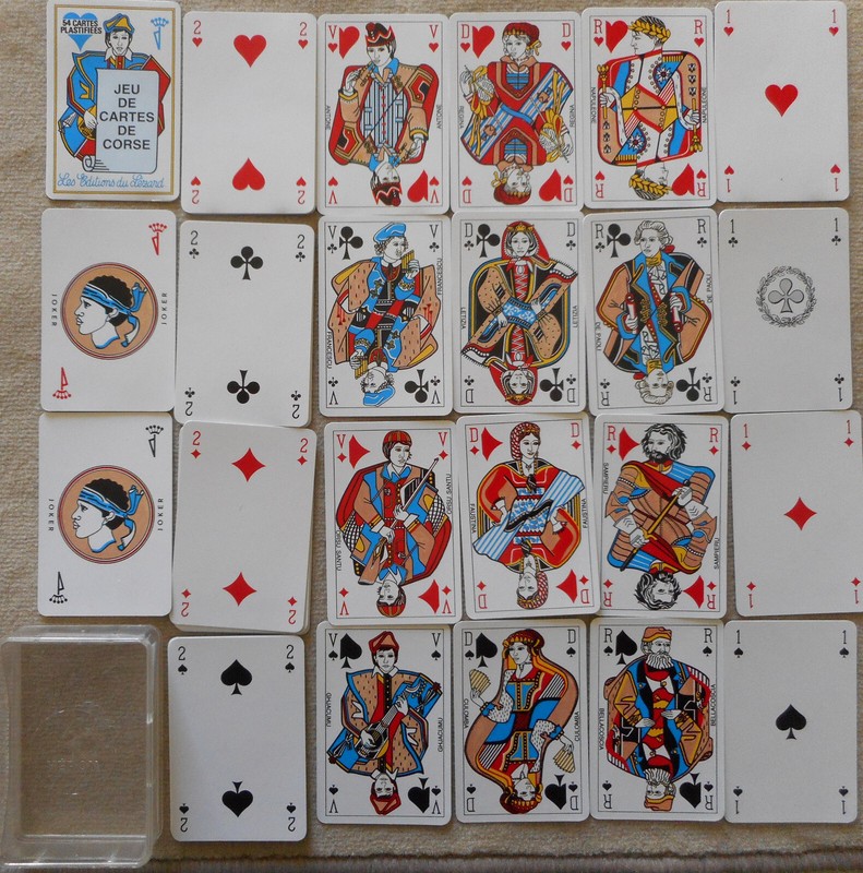 Jeu 52 Cartes De Corse