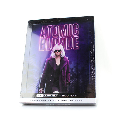 Atomic Blonde - [4K] Steelbook Embossed, Packed Safely w/ Protector IMPORT | NEW