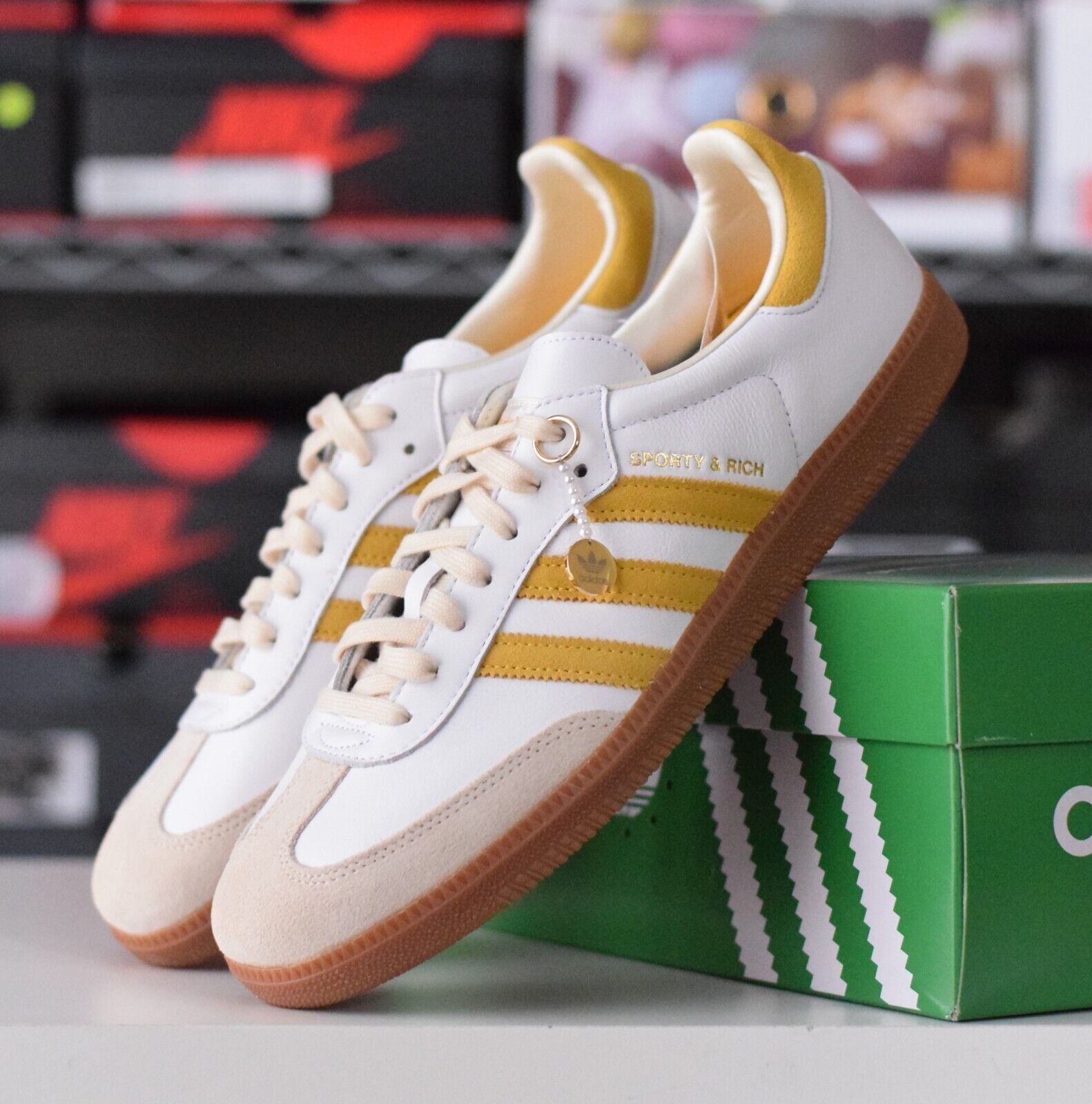 Adidas Samba OG x Sporty & Rich Low White Gold IF5661 | eBay Adidas Samba OG x Sporty & Rich Low White Gold IF5661 | eBay