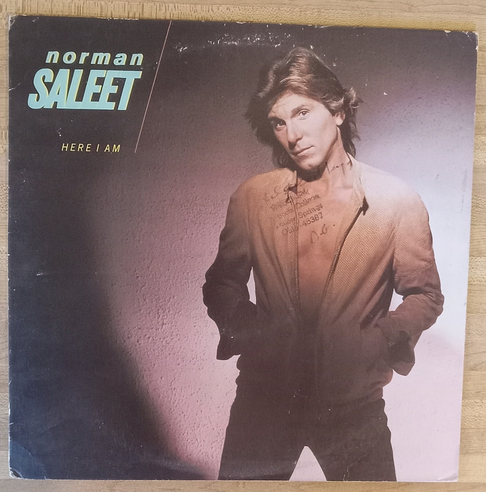 Norman saleet, Here I Am, 1982 RCA Victor NFL18002, Stereo