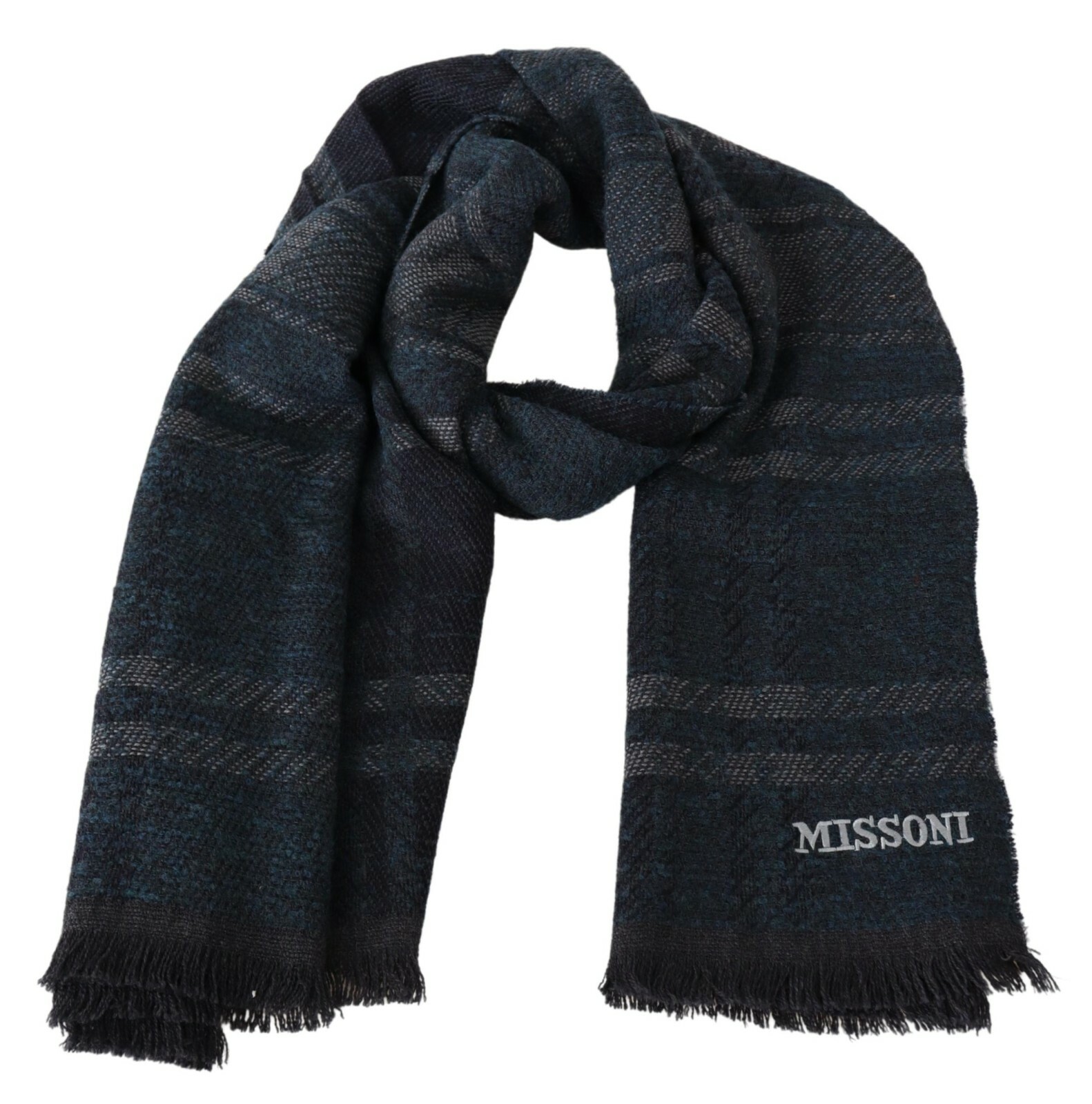

Шарф MISSONI, шерстяной шарф в разноцветную полоску, унисекс, с бахромой на шее, 190см x 67см 340 долларов США, Multicolor