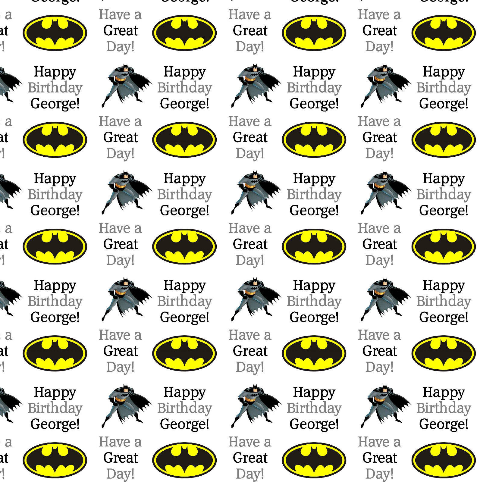 Batman Wrapping Paper