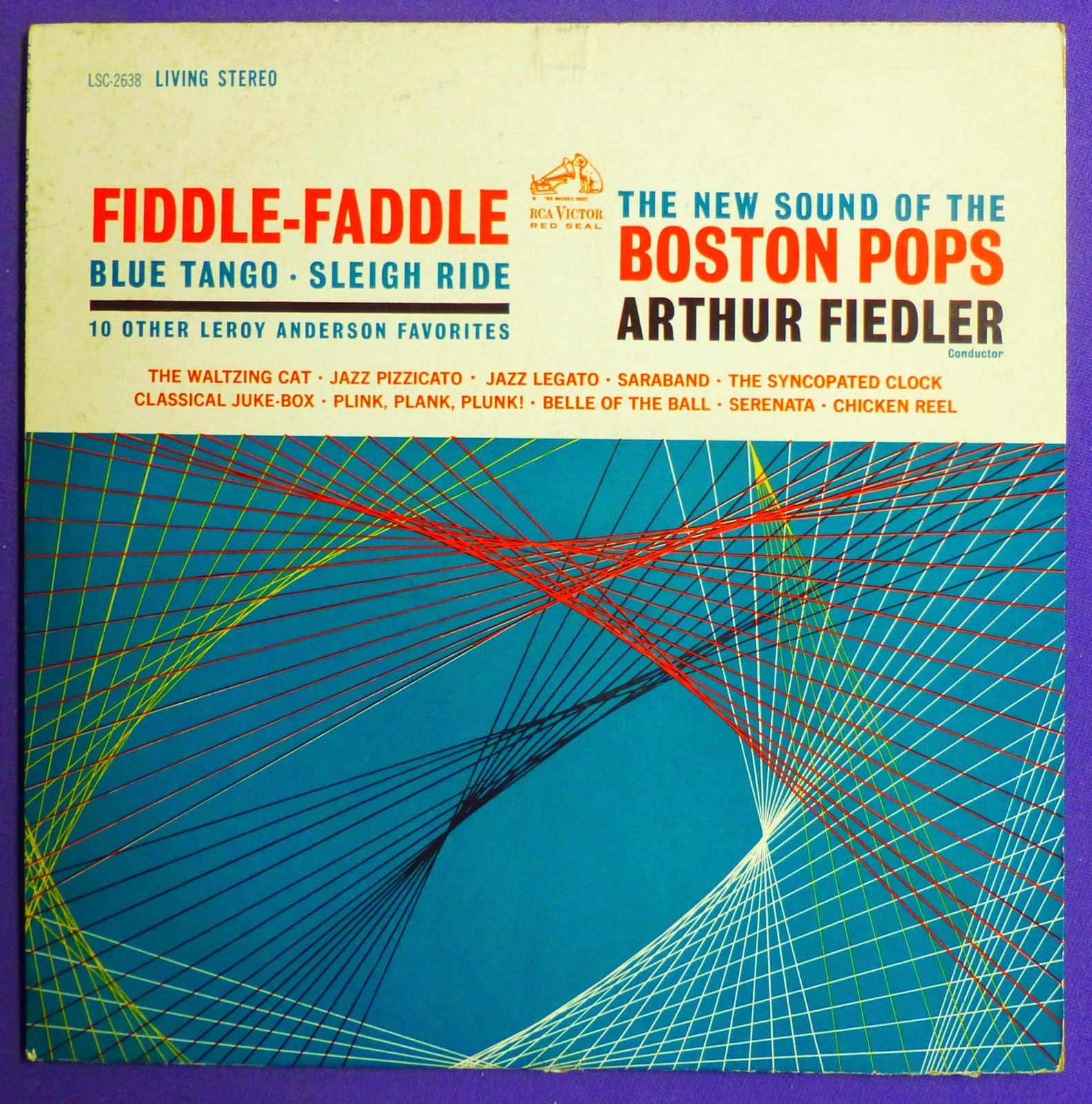 FIDDLE FADDLE - ARTHUR FIEDLER - BOSTON POPS - VINYL LP RECORD ALBUM