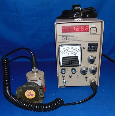 Ludlum 2200 Scaler Rate Meter SCA Geiger Radiation Current Style Tested Working