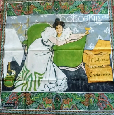 Tuch von Codorniu ca. 76 x 76 cm -NEUWERTIG
