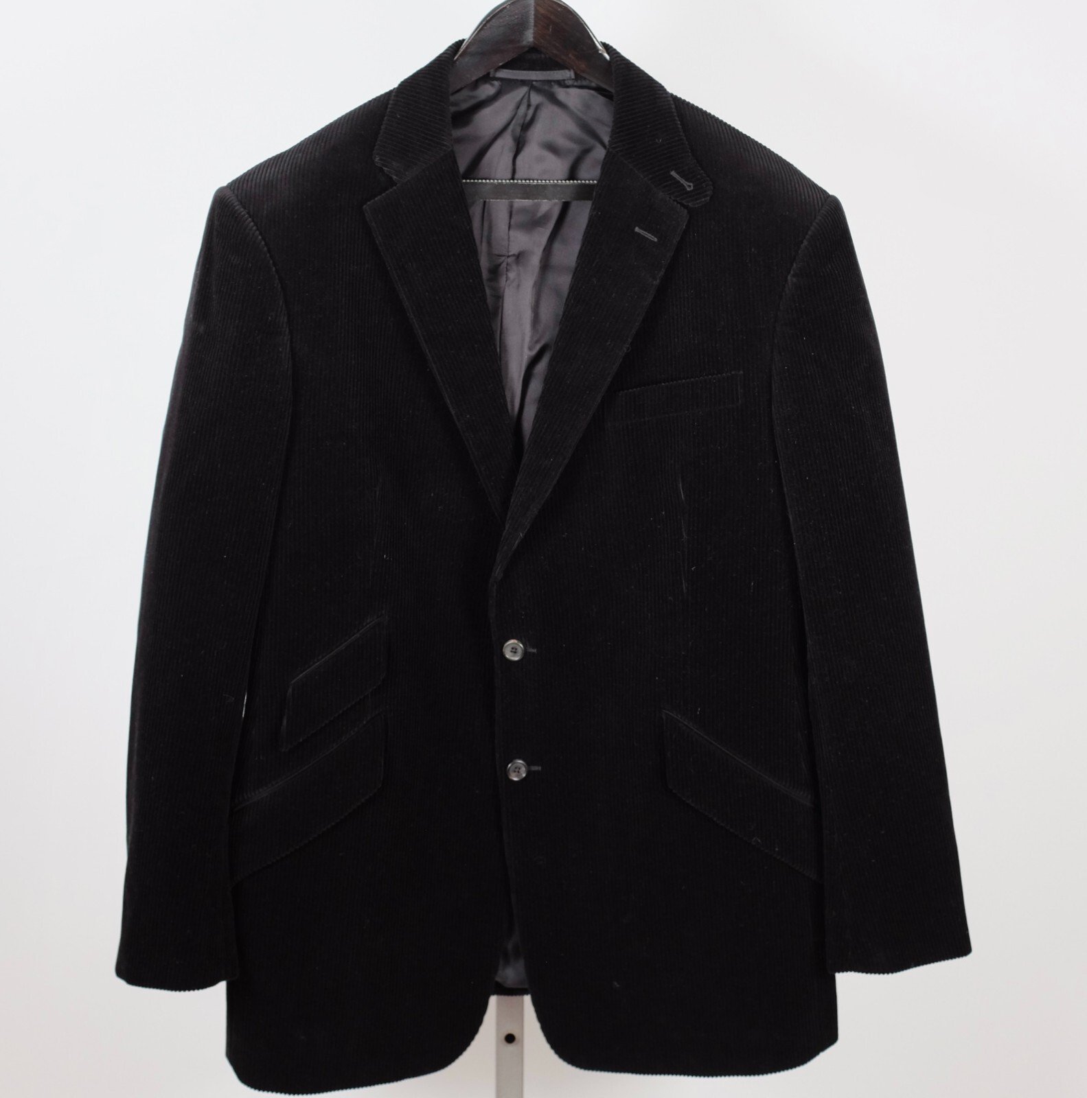 Ralph Lauren Purple Label jacket blazer 44 L black corduroy
