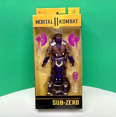 McFarlane Toys Mortal Kombat Sub-Zero Winter Purple  Variant 7'' Action Figure 