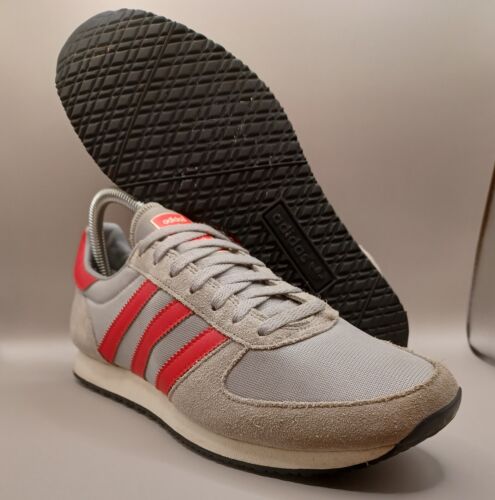 Size 7 Adidas ZX Racer Originals Grey Red Suede Athletic Shoes S79206 | eBay Size 7 Adidas ZX Racer Originals Grey Red Suede Athletic Shoes S79206 | eBay