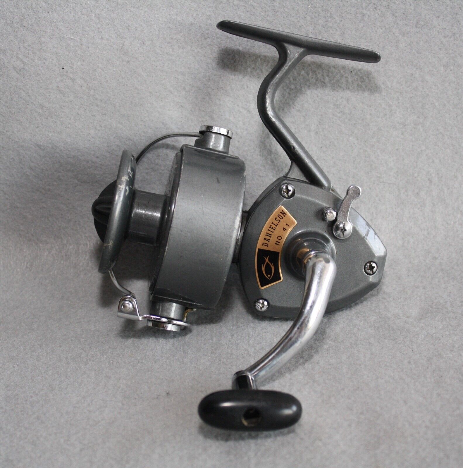 Vintage Danielson No. 41 Light Action Spinning Reel Made in Vintage Danielson No. 41 Light Action Spinning Reel Made in