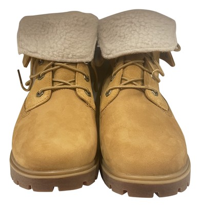 Женские ботинки Timberland Wheat Jayne Fold Down — 8,5