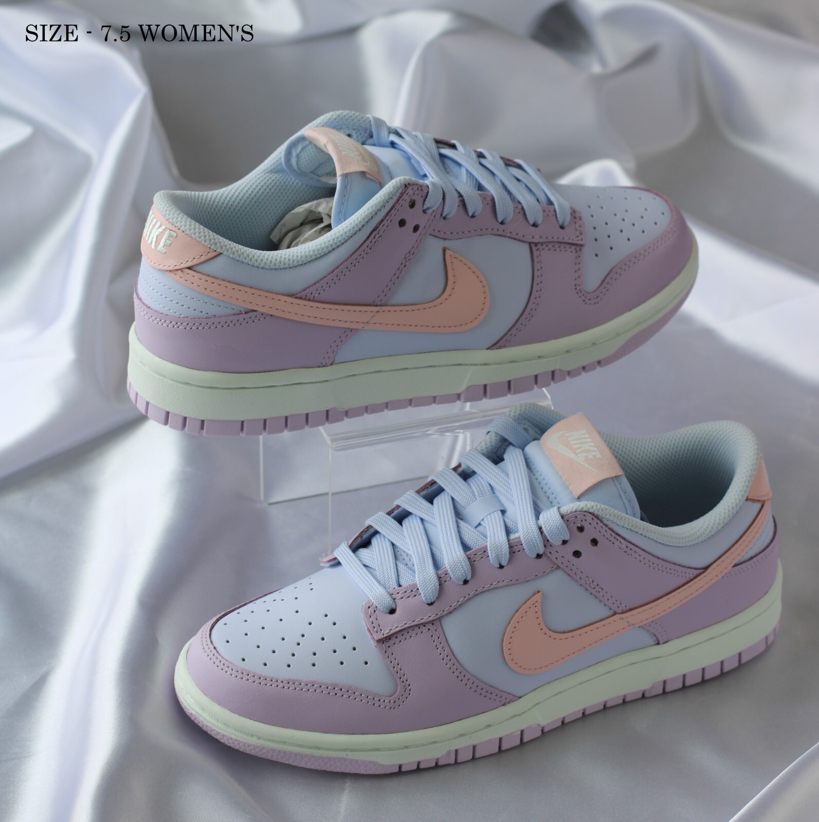 Size 7.5W - Nike Dunk Low Easter 2022 Bule Pink Low Top Size 7.5W - Nike Dunk Low Easter 2022 Bule Pink Low Top