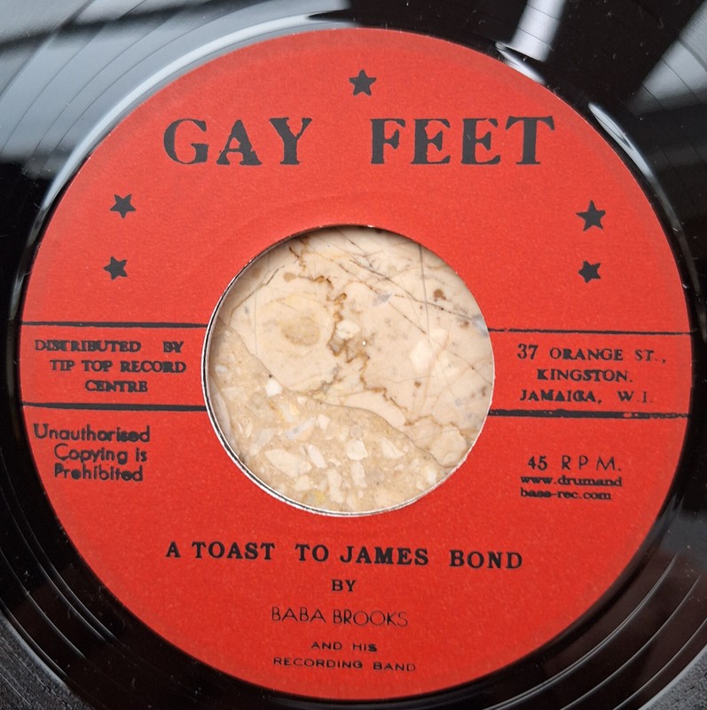 Baba Brooks - A Toast To James Bond / Stranger & Patsy - Love Divine 7