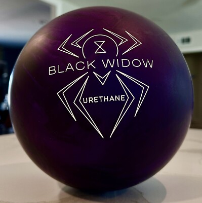 Hammer Black Widow Purple Pearl Urethane Bowling Ball Hammer Black Widow Purple Pearl Urethane Bowling Ball