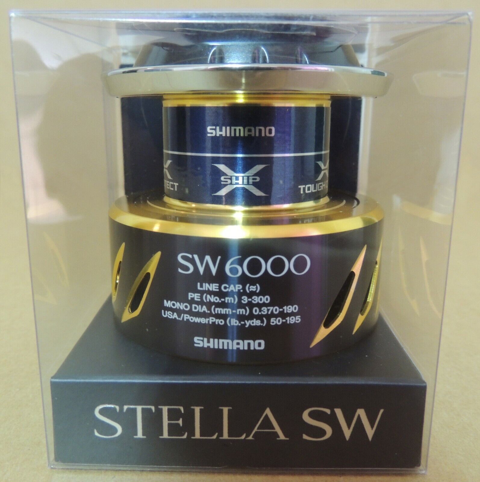NEW SHIMANO 13 STELLA SW 6000 6000 GENUINE SPARE SPOOL fit NEW SHIMANO 13 STELLA SW 6000 6000 GENUINE SPARE SPOOL fit