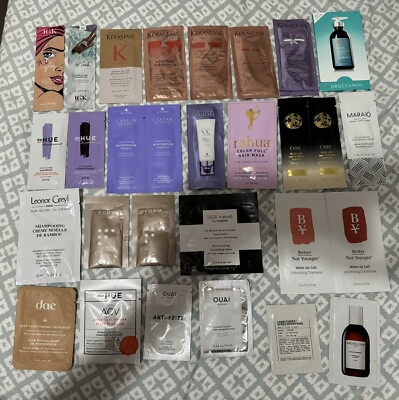 Sephora Hair Care Sample Lot - 29 Pieces - Le Labo ; Sisley ; Kerastase ; Oribe