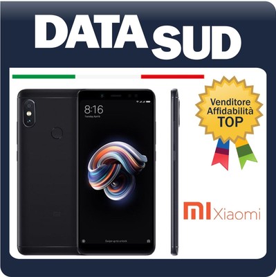 XIAOMI REDMI NOTE 5 BLACK - 4GB RAM- 64GB - 5.99" - 8CORE -ITALIA-Global Version