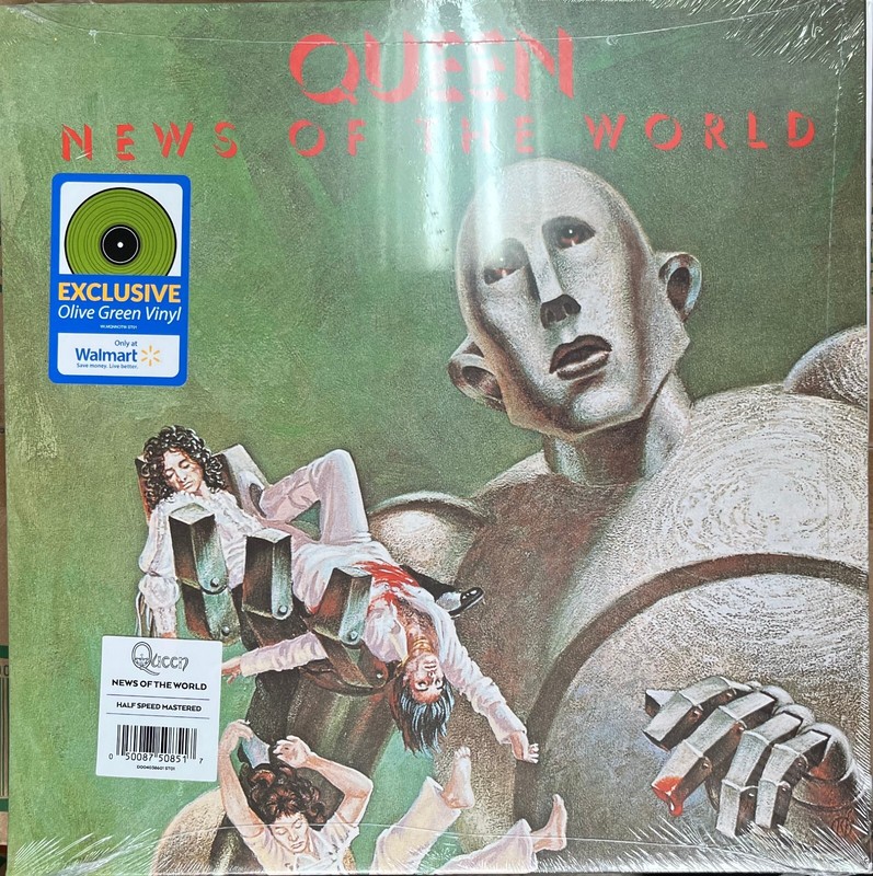News Of The World by Queen (Record, Green, 2022) SEALED