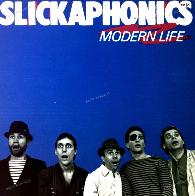Slickaphonics - Modern Life Lp 1984 (Vg+/Vg+) '