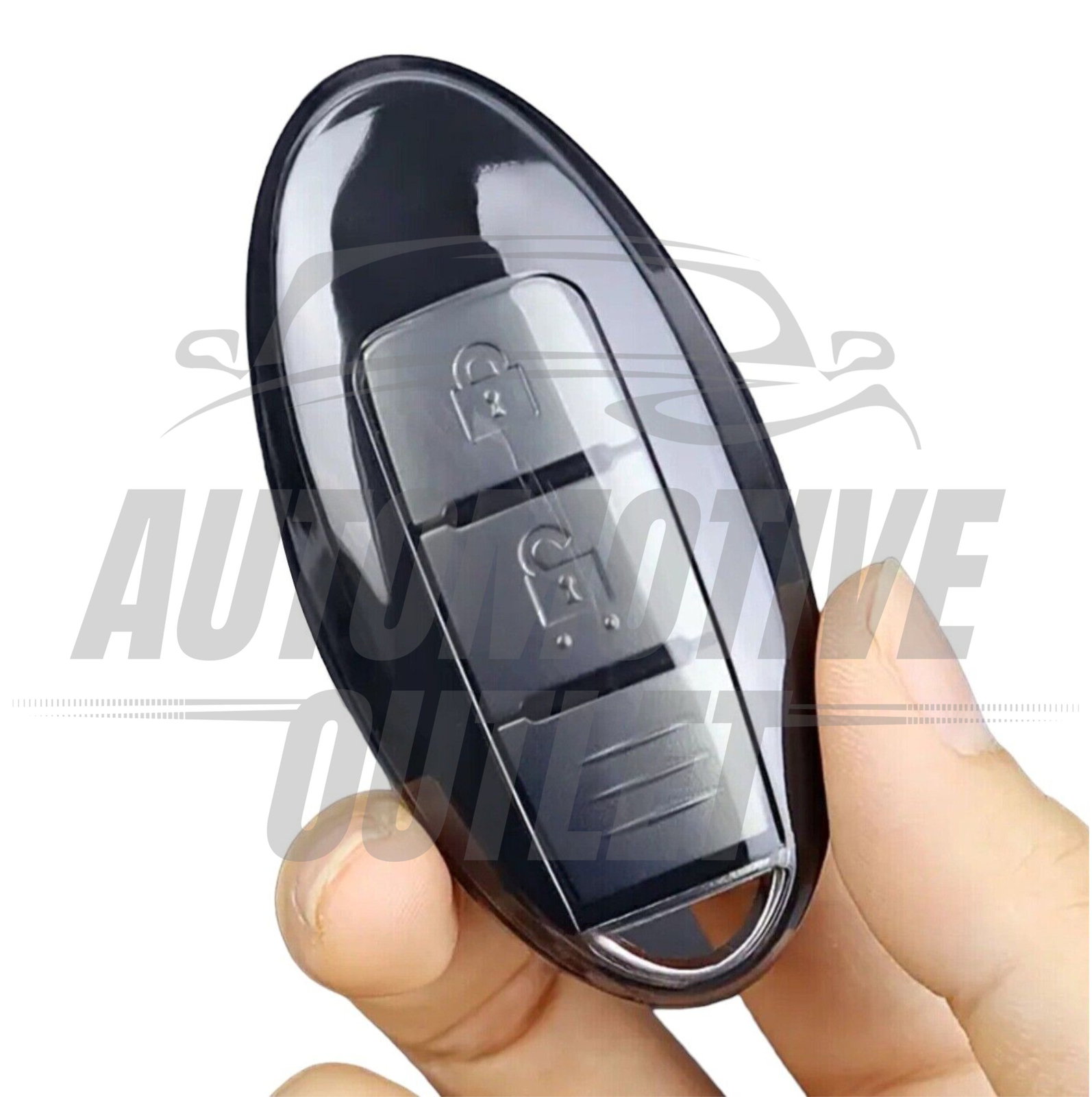 TRANSPARENT KEY COVER CASE FOR NISSAN QASHQAI JUKE J10 J11 X-TRAIL T32 T31 KICKS 8