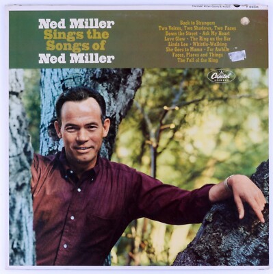 Ned Miller Sings The Songs Of Ned Miller LP Vinyl Record VG T 2330