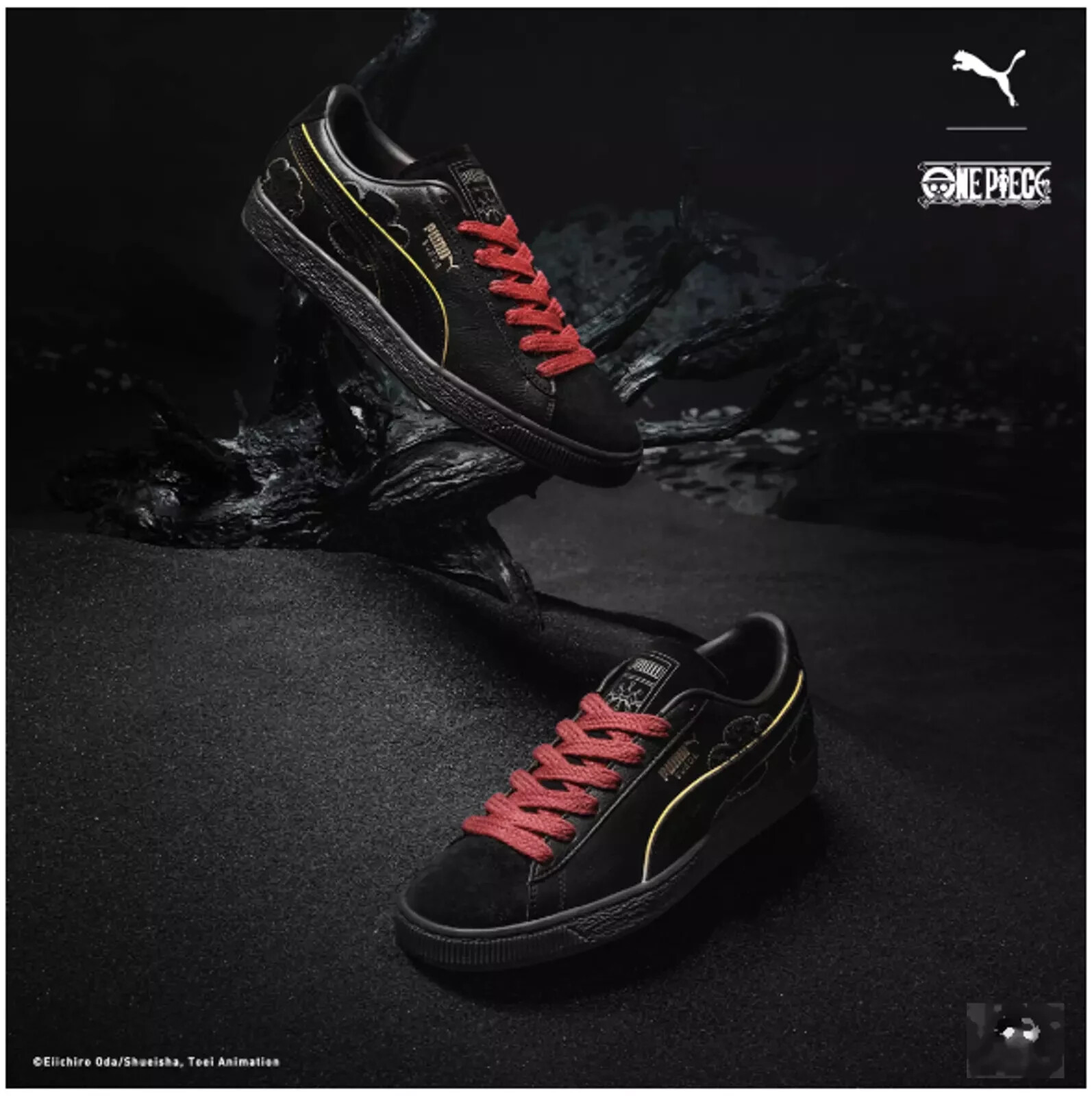ONE PIECE X PUMA SUEDE Blackbeard UK 9.5 US 10.5 EU 44 | eBay UK