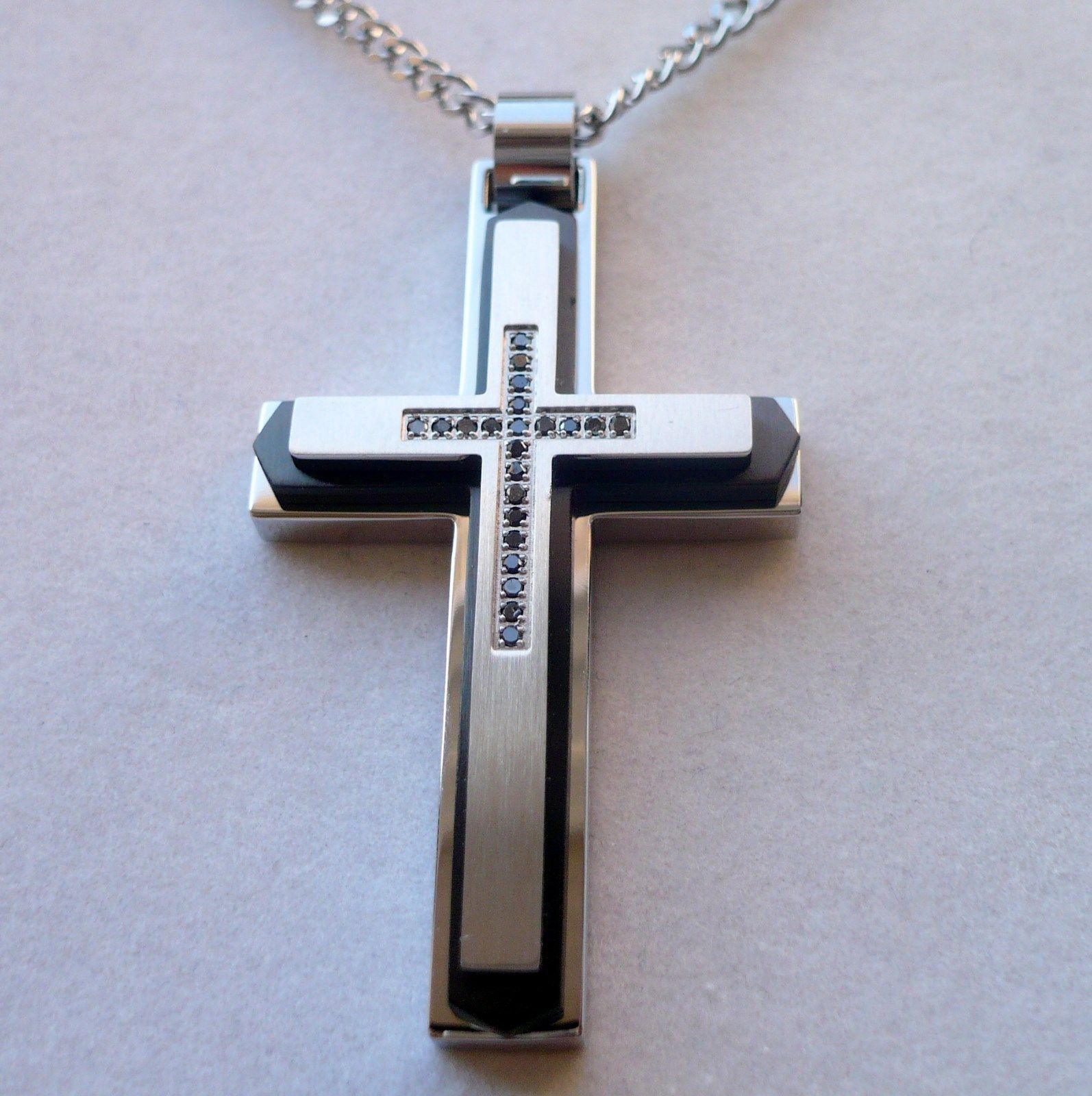 Diamond Charm Necklaces & Pendants for Men