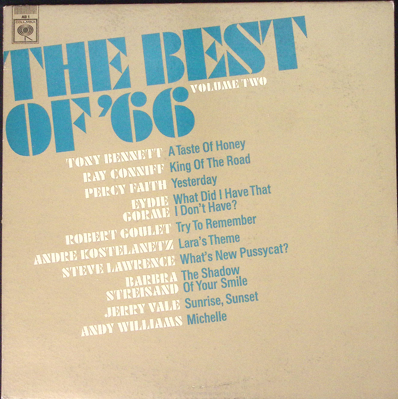 【P5972】THE BEST OF ’0’ RECORDS Vol.2 THE BEST OF '66 VOL 2 COLUMBIA RECORDS VINYL LP 167-48 | eBay