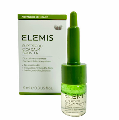 ELEMIS SUPERFOOD CICA CALM BOOSTER (NIB/Full Size 9ml/.3oz/Sealed) AUTHENTIC!!
